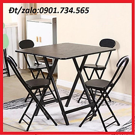 Mua Bộ bàn ghế gỗ gấp gọn