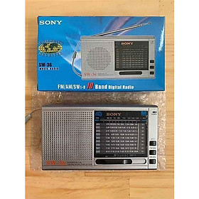 Mua Đài Radio  SW-702 nghe nhạc nghe đài thời sự pin siêu lâu cực bền tặng quà người lớn người già tinh tế Hàng Chính Hãng