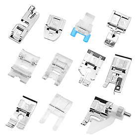 Sewing Machine Presser Feet Set 11pcs Professional Sewing Crafting Presser Foot for Janome Brother Singer Sewing Machine