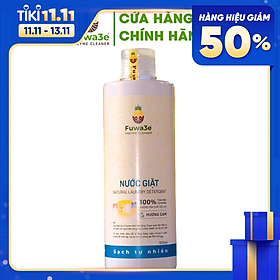 Nước giặt hữu cơ Fuwa3e organic sinh học 500ml giặt quần áo đồ lót