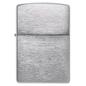 Bật Lửa Zippo Chính Hãng Mỹ Classic Brushed Chrome Bạc Chải Xước - Chống Gió, Kháng Trầy, Phong Cách Cổ Điển Từ 1933, Bảo Hành Trọn Đời