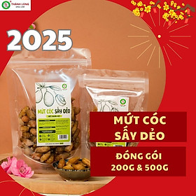 MỨT CÓC SẤY DẺO THÀNH LONG - CÓC NON NGUYÊN TRÁI (200G, 500G) - 200g