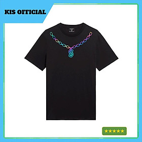 Áo Thun Unisex Neckplack Money Phản quang 7 màu Form Rộng Thời Trang Phong Cách Hàn Quốc