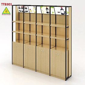 Mua Tủ trưng bày sản phẩm  tủ tài liệu   tủ hồ sơ TTB301 - Nội thất lắp ráp Viễn Đông Adv