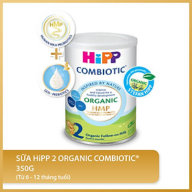 Sữa bột công thức HiPP 2 Organic Combiotic 350g