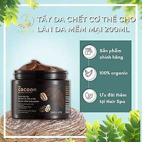 Tẩy da chết cơ thể cà phê Đắk Lắk Cocoon cho làn da mềm mại và rạng rỡ 200ml - LS036 - The Cocoon Original Vietnam