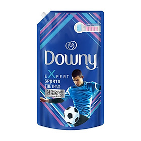 Combo 3 nước xả vải Downy Expert thể thao 1.5L/Túi - Tặng Nước Xả Vải Downy Huyền Bí 560ML - Ngăn mùi hôi, giữ quần áo thơm mát suốt cả ngày