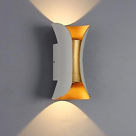 Đèn tường bóng LED chiếu sáng hai chiều trang trí nội thất sang trọng, hiện đại