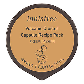 Mặt Nạ Rửa Dạng Hủ Từ Đá Núi Lửa Innisfree Capsule Recipe Pack Volcanic Cluster (10ml) - 131170954