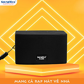 Loa di động chống nước SoundMax R-200/1.0 | Loa Bluetooth SoundMax R200 - Hàng chính hãng