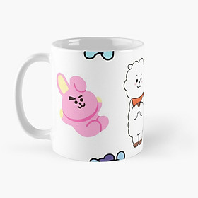 Cốc BT21 BTS in hình các nhân vật BT21