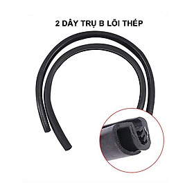 Gioăng cao su cột B lõi thép theo mét cho xe ô tô Gioăng trụ B loại tốt giảm sóc Cách âm, cách nhiệt, chống nước