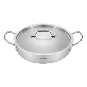 Nồi lùn có nắp 24x5.5cm Cookever