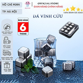 Mua  CHÍNH HÃNG  Đá vĩnh cửu Proki inox 304 không tan hộp 8 viên chất liệu đạt chuẩn kiểm định an toàn  đá không tan  đá vĩnh cửu  đá lạnh inox vĩnh cửu  đá kim loại cao cấp 8 viên  đá lạnh tự nhiên vĩnh cửu an toàn sức khỏe
