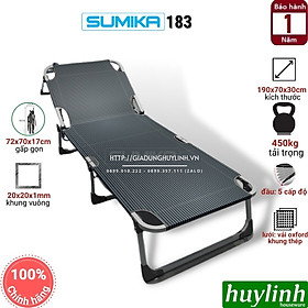 Giường xếp gấp văn phòng Sumika 183 - Kích thước 190x70cm