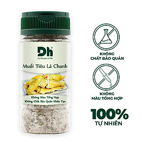 Hình ảnh Muối Tiêu Lá Chanh 50gr Dh Foods 