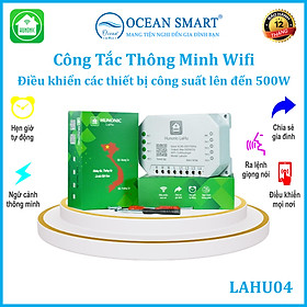 Mua Công Tắc Wifi Lahu  Công Tắc Thông Minh Hẹn Giờ Không Cần Internet RTC HUNONIC  Công Suất Lên Đến 4000W - LAHU