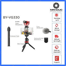 Combo Mic thu âm BOYA BY-VG330 for Smartphone Video Kit chĩnh hãng