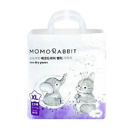 Bỉm quần ban đêm Momo Rabbit Baby Panty Diapers size XL