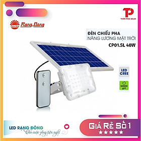 Mua Đèn Chiếu Pha Rạng Đông Năng Lượng Mặt Trời CP01.SL 40W-Thiên-Phúc-Solar-Chính Hãng