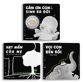 Combo (3 Tập): Sách Ehon - Cảm Ơn Con Dành Cho Trẻ Từ 0 - 6 Tuổi