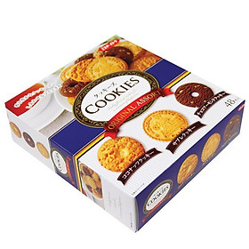 Hộp bánh Tết Cookies sang trọng nhiều hương vị nội địa Nhật Bản