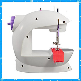 Mua Máy May Mini Gia Đình Nhỏ Gọn Tiện Dụng Có Đèn Led Sáng Sử Dụng Dễ Dàng  - Hàng Chất Lượng