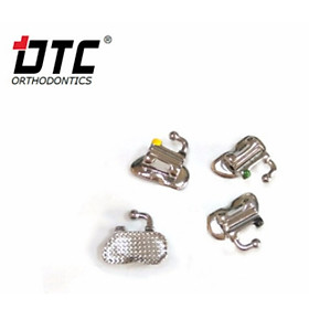 Mắc Cài R6 2 Ống_DTC (1st Molar Bondable Convertible MBT Double Rectangular Buccal Tubes U2/L2 0.022)_Mắc cài_Dùng trong nha khoa_Niềng răng_Chỉnh nha [Chính hãng][Ảnh thật]