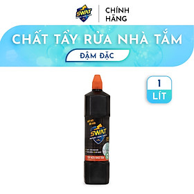 Chất Tẩy Rửa Nhà Tắm SWAT Đậm Đặc Chai 1 Lít - Tiện Lợi