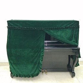 Mua Bộ khăn phủ đàn piano cơ nhung xanh rêu