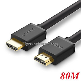 Cáp HDMI 1.4 dài 80M hỗ trợ Ethernet + 4k 2k HDMI  Ugreen 50409 - Hàng chính hãng