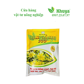 Phân bón hữu cơ Rụng Lá Mai 777 gói 300gr Đồng Loạt - Tạo Nụ - Mập Nụ - An Toàn Cho Cây