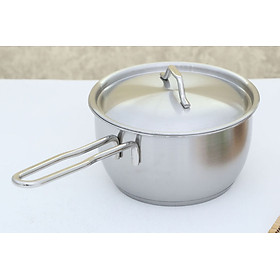 Bộ Nồi Inox 3 Đáy Gồm 3 Nồi 1 Chảo 1 Xửng Fivestar FS08CG1 - Hàng Chính Hãng