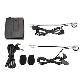 Motorcycle Helmet Headset 2 Way Intercom for Motorbike Motorcycle Helmet Interphone Headphones with Mic