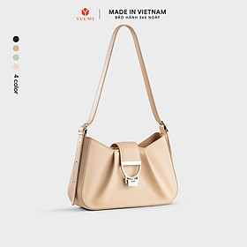 Túi Yuumy ( Thời trang nữ thiết kế khoá cách điệu sang chảnh size 26 - Túi đeo vai da Seasand YN296 )
