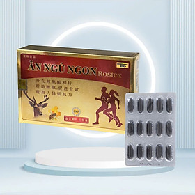 Viên Uống Ăn Ngủ Ngon Rostex - Hộp 30 Viên,Bổ Sung Khoáng Chất, Vitamin Tổng Hợp