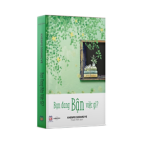 Sách Bạn Đang Bận Việc Gì – Sách Tôn Giáo, Nghệ Thuật và Văn Hóa, Tác Giả KHENPO SODARGYE – Á Châu Books, bìa mềm, in màu