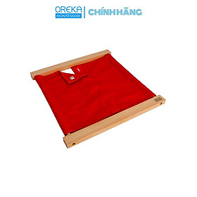 Đồ chơi trẻ em Oreka Montessori Khung vải Cài móc - 0220600