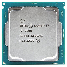 Mua Bộ Vi Xử Lý CPU Intel Core I7-7700 (3.60GHz  8M  4 Cores 8 Threads  Socket LGA1151  Thế hệ 7) Tray chưa Fan - Hàng Chính Hãng