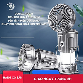 Mua Quạt Gió Treo Đa Năng Dã Ngoại Tích Hợp Đèn Treo Có Chức Năng Loa Bluetooth 2 Trong 1 Sạc Pin Usb Và Dùng Pin Tiểu Aaa