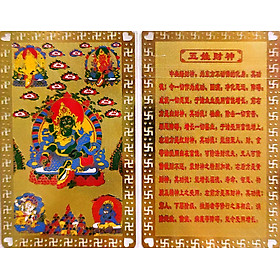 Mua Kim bài Ngũ Bộ Thần Tài Jambala (Kim Càng Thừa) (Cái) - thờ cúng  phong thuỷ