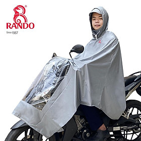 Áo Mưa Cao Cấp ENCIR 017, RANDO Chính Hãng, Bít Sườn, Có Kiếng Lớn Phủ Đèn Xe, Bề Bỉ Không Thấm Nước