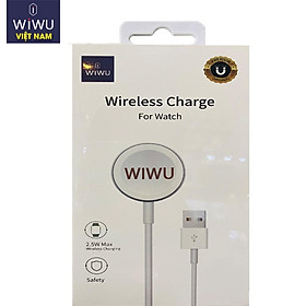Mua Đế dây sạc nam châm WIWU chân sạc USB-A M7 cho đồng hồ AppleWatch hàng chính hãng