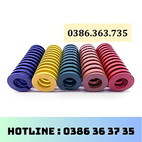 Lò xo khuôn dẹt, lò xo nén công nghiệp Tiêu Chuẩn Nhật Bản Lò Xo Đỏ TM 8/10/12/14/16 Chịu Nhiệt Độ Cao