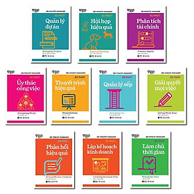 [Download Sách] Sách - ( Combo 10 cuốn ) - Harvard Business Review: HBR 20 phút