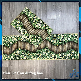 Mua Thảm bếp lau chân 3D Bedding  Thảm trải sàn tết chống trơn trượt trang trí siêu thấm hút