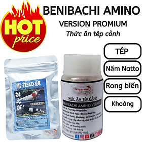 Hủ 10G Benibachi Amino Version Promium - Nấm Natto Đậu Nành lên men giúp tép lột vỏ, vỏ cứng cáp hơn cho tép