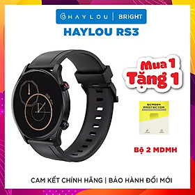 Mua Đồng Hồ Thông Minh HAYLOU RS3 (LS04) - Hỗ Trợ Chống Nước 5 ATM/ Tích Hợp GPS/ SpO2 - Hàng Chính Hãng
