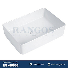 Mua CHẬU RỬA LAVABO BÁN ÂM BÀN RANGOS RG-80006