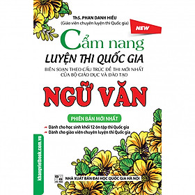 Hình ảnh sách Cẩm Nang Luyện Thi Quốc Gia Ngữ Văn (Phiên Bản Mới Nhất)